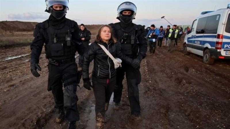 القبض على الناشطة البيئية جريتا تونبري في ألمانيا