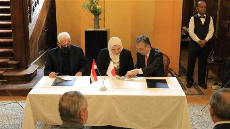 وزيرة التضامن تشهد توقيع اتفاقية مع السفارة اليابانية لإقامة منطقة رياض أطفال بمدينة الأمل