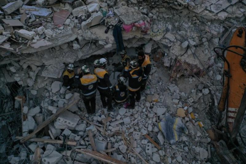 1730 قتيلاً و2850 مصابًا حصيلة ضحايا زلزال سوريا