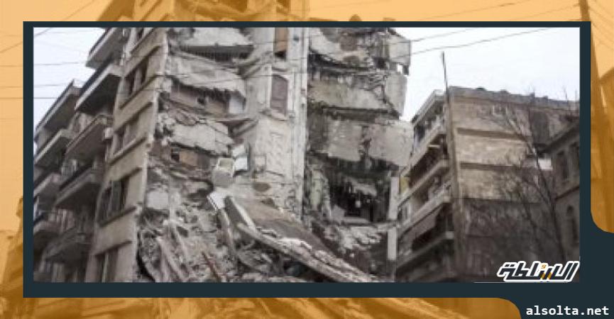 زلزال سوريا