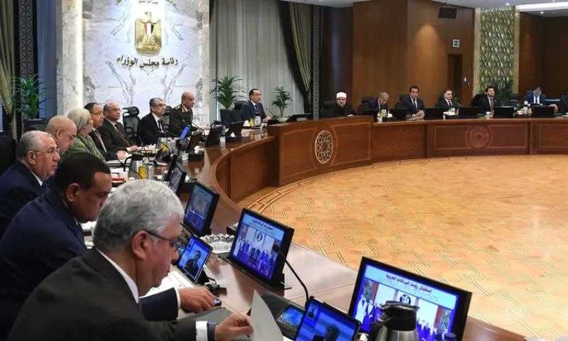 ننشر قرارات اجتماع مجلس الوزراء اليوم.. أبرزها لائحة قانون المنشآت السياحية