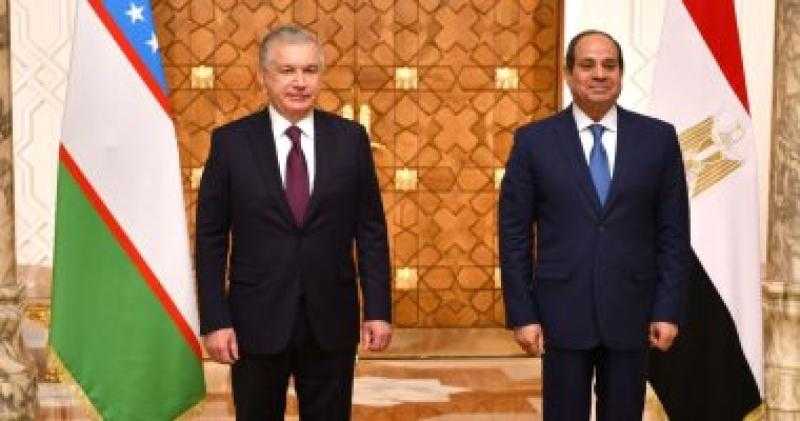 نص البيان المشترك حول تعزيز التعاون الشامل بين مصر وأوزبكستان