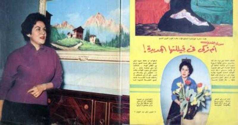 ليلى مراد من سبوع ابنها ”زكى”.. والمصور يفشل فى التقاط صور للمولود