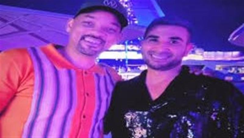 بالفيديو.. رقص ويل سميث مع أحمد سعد