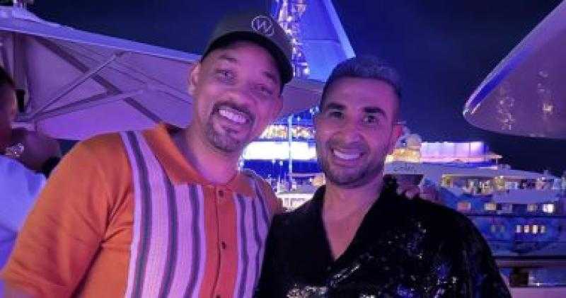 ماذا قالت سمية الخشاب عن أحمد سعد بعد صورته مع ويل سميث؟