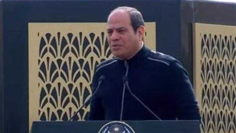 الرئيس السيسي: مررنا بأيام صعبة كثيرة وبتضحيات الجيش والشرطة اجتزناها