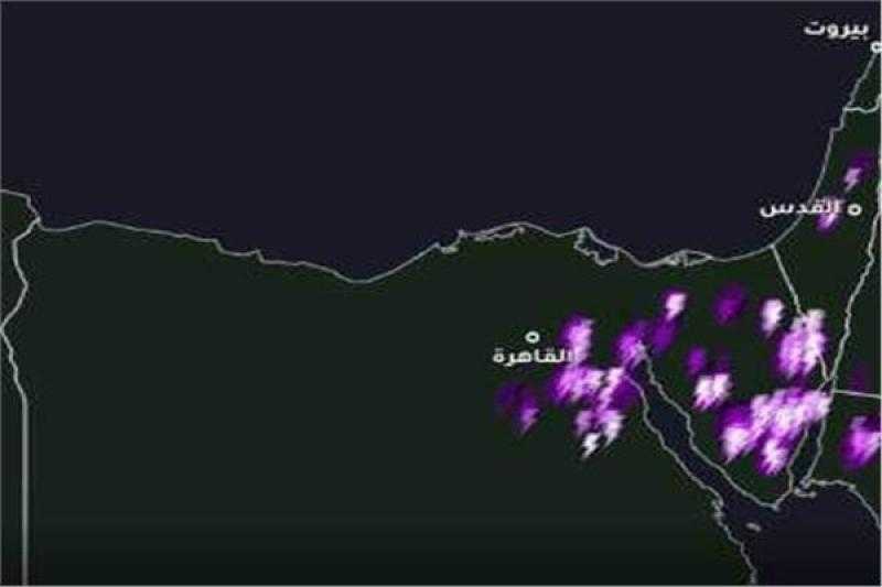 الأرصاد: استمرار السحب الرعدية الممطرة ونشاط للرياح المثيرة بالرمال والأتربة