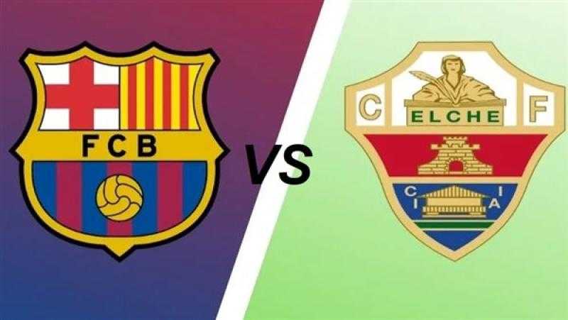 القنوات الناقلة لمباراة برشلونة وإلتشي اليوم في الدوري الإسباني 2022/2023 والتشكيل