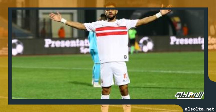 مصطفى شلبى لاعب الزمالك