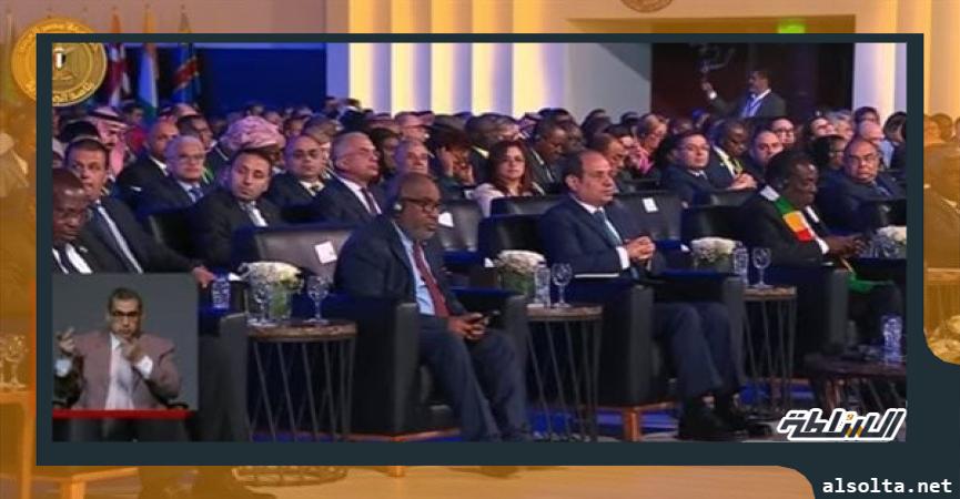 الرئيس عبد الفتاح السيسي من الحدث