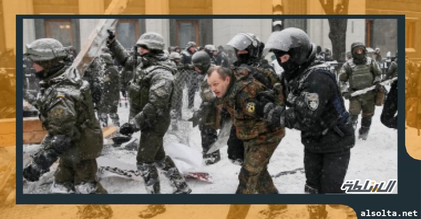 القوات الأوكرانية -أرشيفية