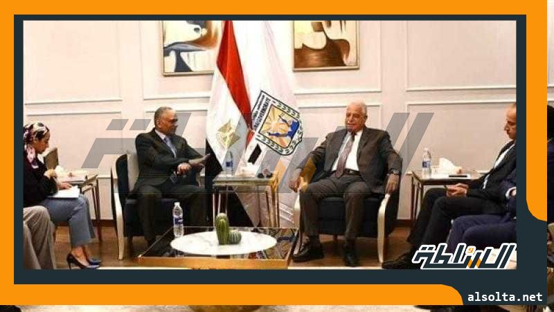 محافظ جنوب سيناء يلتقى رئيس جامعة الملك سلمان الدولية