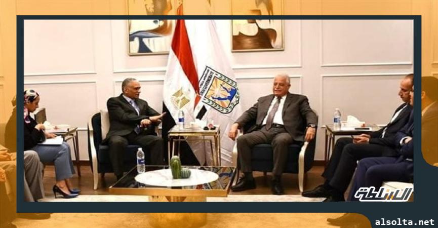 محافظ جنوب سيناء يلتقى رئيس جامعة الملك سلمان الدولية
