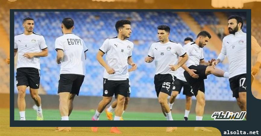 رياضة  لقطات من التدريب الختامي لمنتخب مصر لكرة القدم