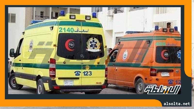 إسعاف 21 مصابا ضحايا حادث الطريق الصحراوي بالعاشر من رمضان