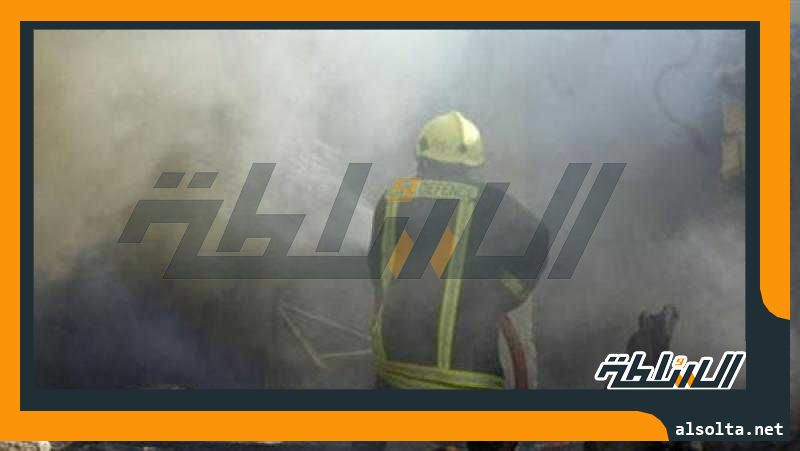 انتداب المعمل الجنائي لمعاينة حريق أمام كمبوند سكني بمدينة 6 أكتوبر