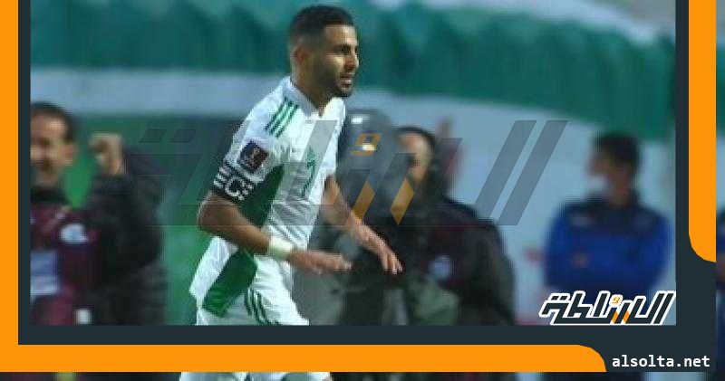 رياض محرز يسجل فى تعادل الجزائر وتونس فى الشوط الأول.. فيديو