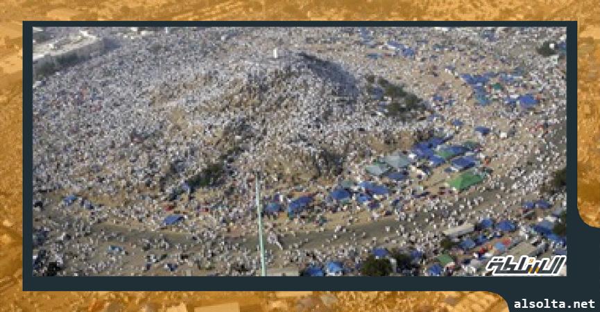 ضيوف الرحمن على جبل عرفات