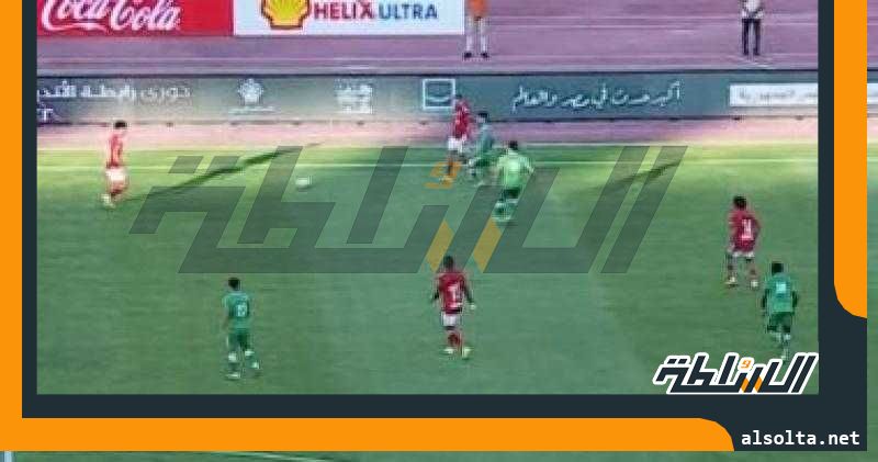 الأهلي يتقدم على الاتحاد السكندري بثنائية معلول وكهربا فى الشوط الأول