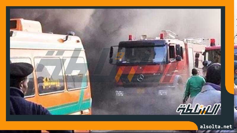 5 سيارات إطفاء تُسيطر على حريق بمصنع للكيماويات في أكتوبر
