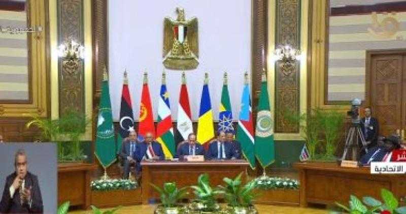 نص كلمة الرئيس السيسى فى الجلسة الافتتاحية لقمة دول جوار السودان