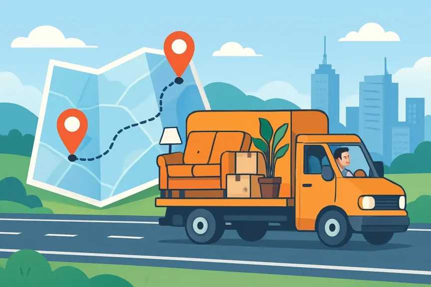 نقل الأثاث بين المدن: كيف تخطط للمسافات الطويلة بأقل خسائر نقل الأثاث بين المدن: كيف تخطط للمسافات الطويلة بأقل خسائر